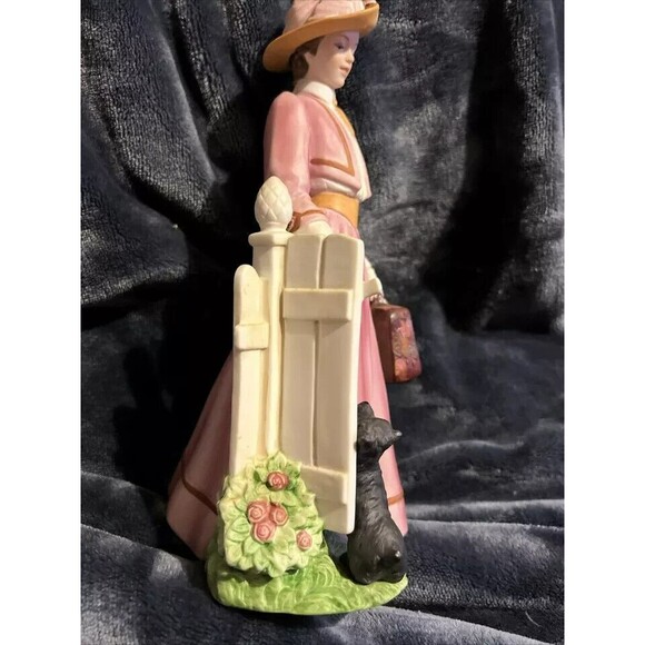 Vintage 1983 Avon Mrs Albee Presidents Club Award Porcelain Figurine Scottie Dog - Picture 2 of 11